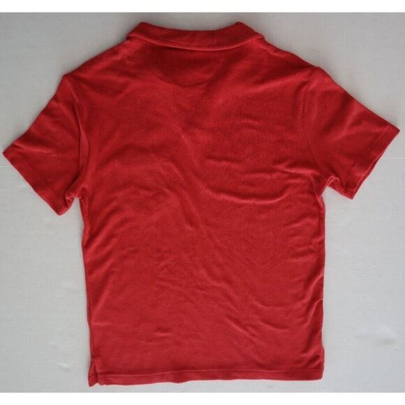 Polo Ralph Lauren Men's Sz Small Red Custom Slim Fit Terry S/S Polo Shirt $95 - Picture 8 of 10